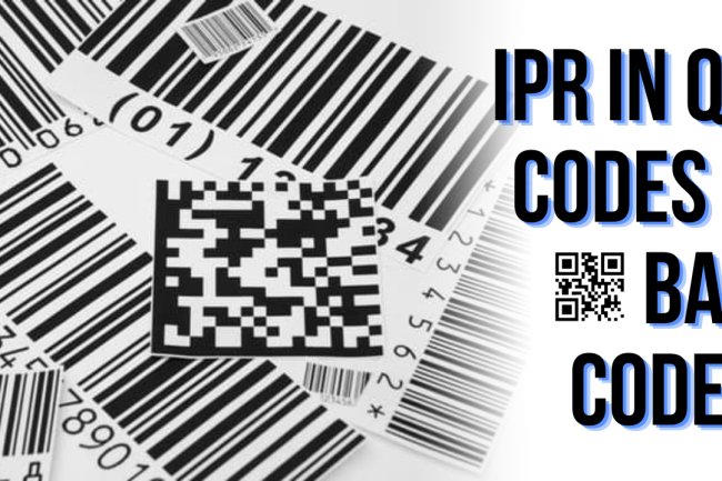 Intellectual Property Rights in QR Codes and Barcodes in India