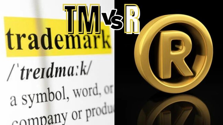Difference between TM and R Symbols