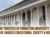 The Trustees of Princeton University v. The Vagdevi Educational Society & ors.