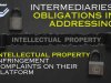 Intermediaries' Obligations in Addressing Intellectual Property Infringement Complaints on Their Platform