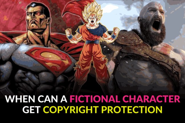 WHEN CAN A FICTIONAL CHRACTER GET COPYRIGHT PROTECTION