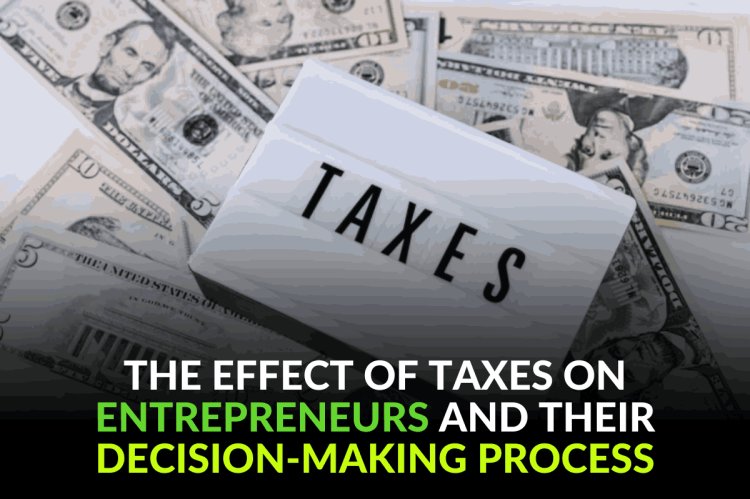 The Effect of Taxes on Entrepreneurs and Their Decision-Making Process