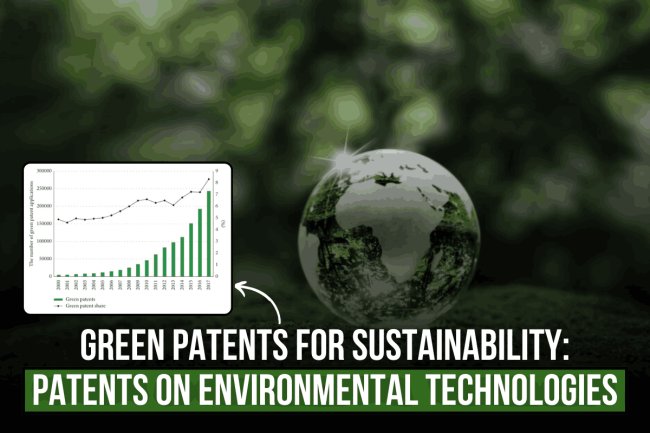 GREEN PATENTS FOR SUSTAINABILITY: PATENTS ON ENVIRONMENTAL TECHNOLOGIES