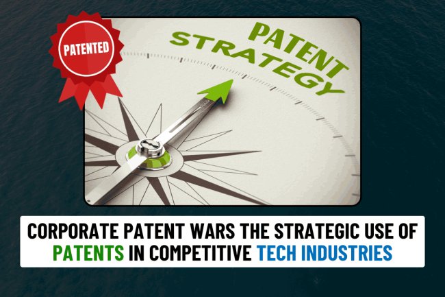 Corporate Patent Wars: The Strategic Use of Patents in Competitive Tech Industries