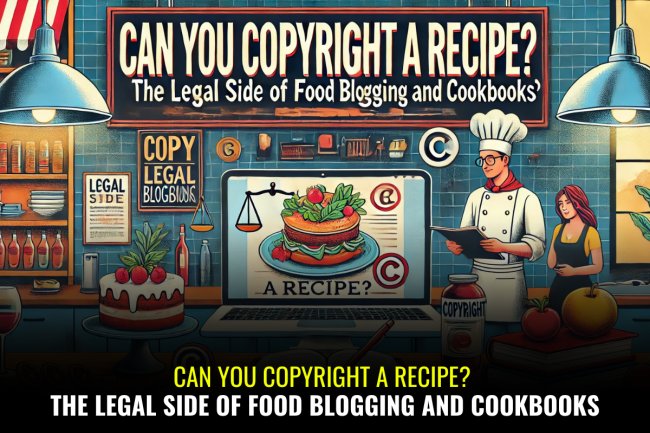 Can You Copyright a Recipe? The Legal Side of Food Blogging and Cookbooks