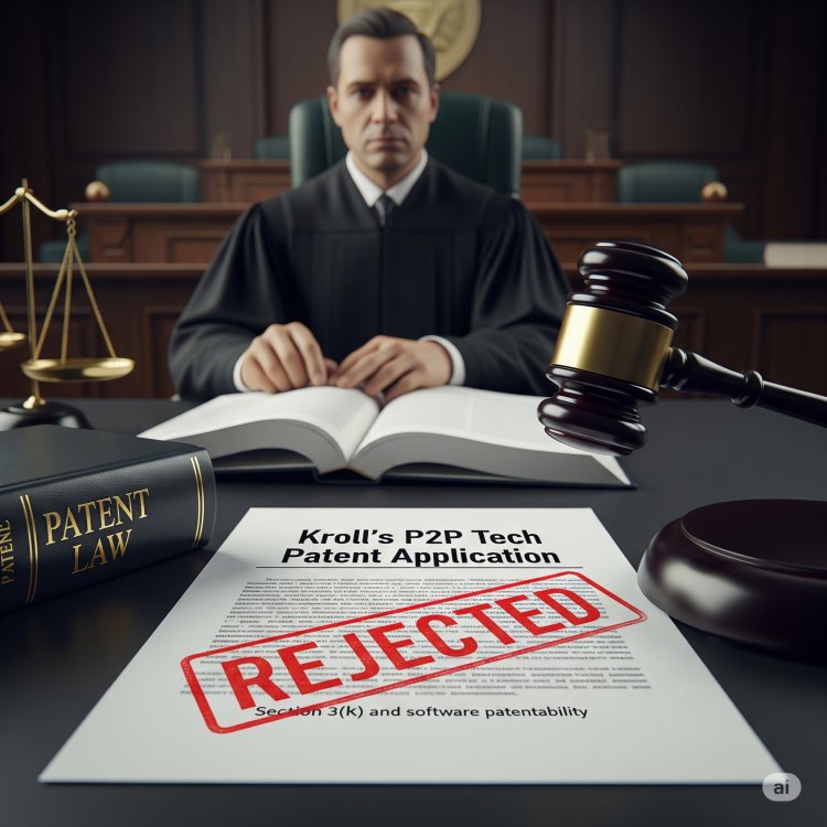 Patent Rejection of Kroll’s P2P Tech: A Lesson in Section 3(k) and Software Patentability