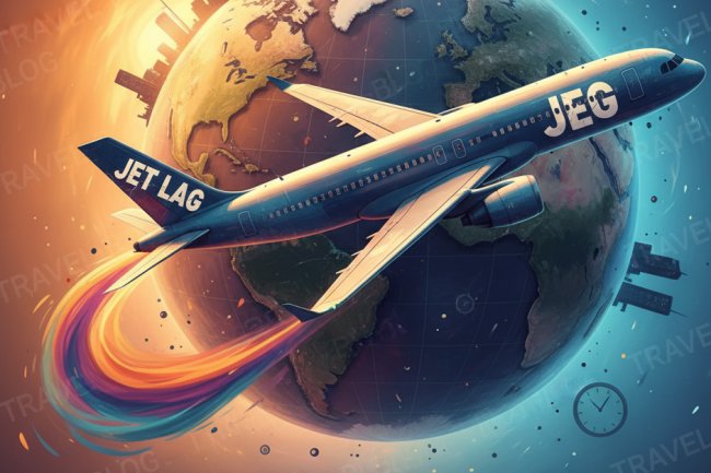 Have you ever experienced jet lag? There is a 'JET LAG' on the trademark flight.   