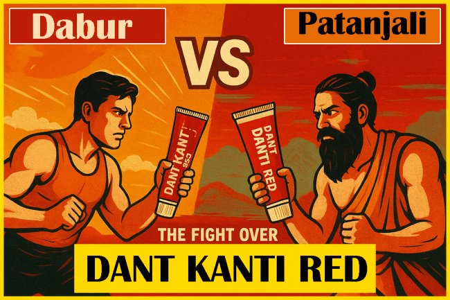 "Packaging at War: Dabur vs Patanjali and the Fight Over ‘Dant Kanti Red’"