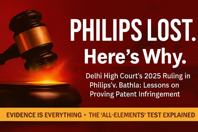 Delhi High Court’s 2025 Decision in Koninklijke Philips N.V. v. M. Bathla