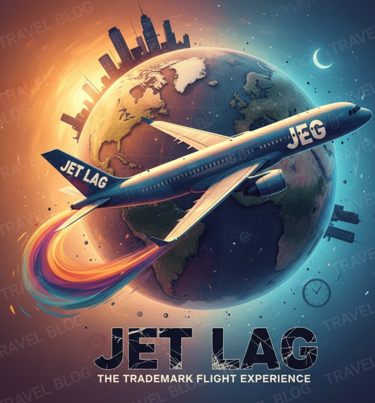 Have you ever experienced jet lag? There is a 'JET LAG' on the trademark flight.   