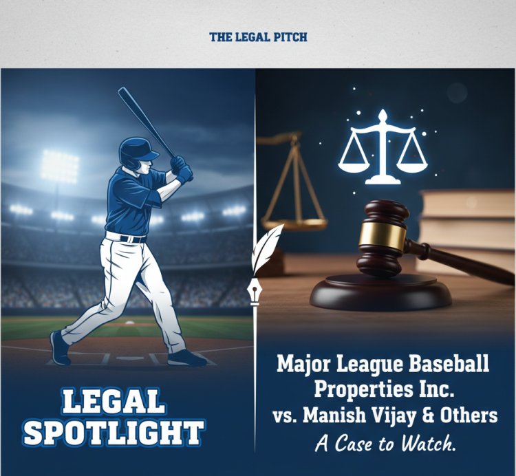 Legal Spotlight: Major League Baseball Properties Inc. vs. Manish Vijay & Others – A Case to Watch.