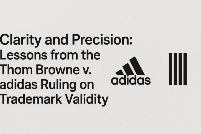 Clarity and Precision: Lessons from the Thom Browne v. adidas Ruling on Trademark Validity