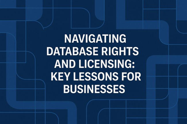 Navigating Database Rights & Licensing: Key Business Lessons