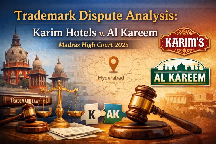 Trademark Dispute Analysis: Karim Hotels v. Al Kareem | Madras High Court 2025