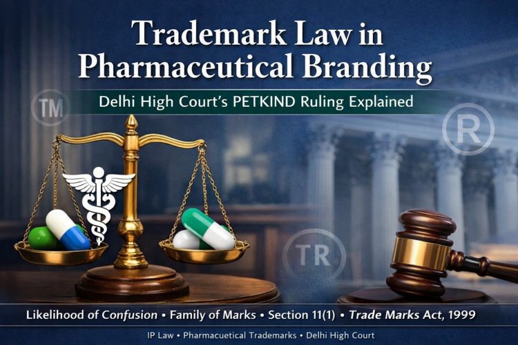 Trademark Law in Pharmaceutical Branding: Delhi High Court’s PETKIND Ruling Explained