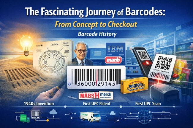 The Fascinating Journey of Barcodes: From Concept to Checkout | Barcode History