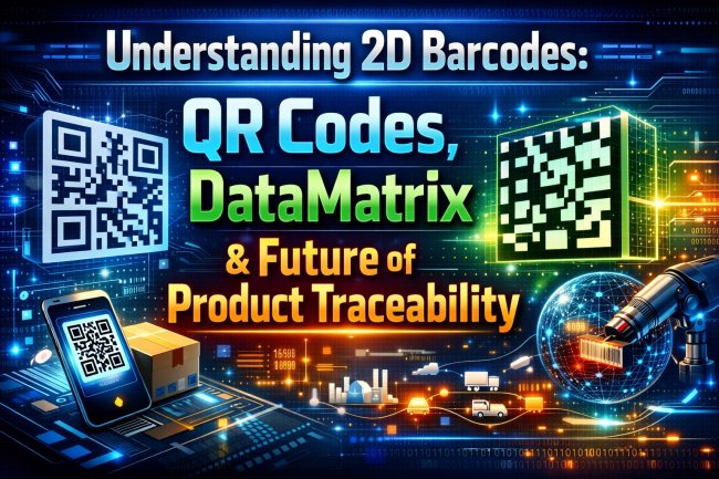Understanding 2D Barcodes: QR Codes, DataMatrix & Future of Product Traceability