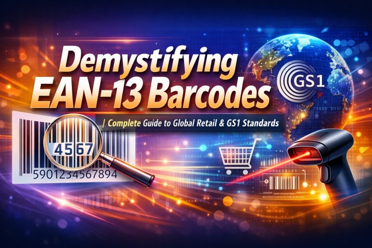 Demystifying EAN-13 Barcodes | Complete Guide to Global Retail & GS1 Standards