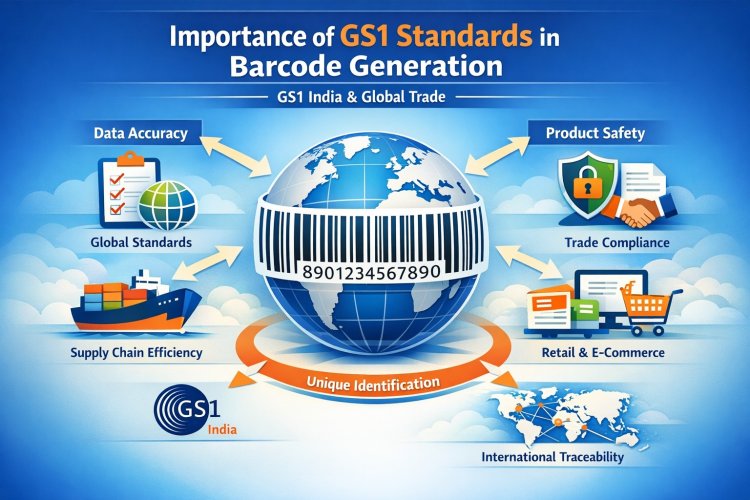 Understanding the Importance of GS1 Standards in Barcode Generation