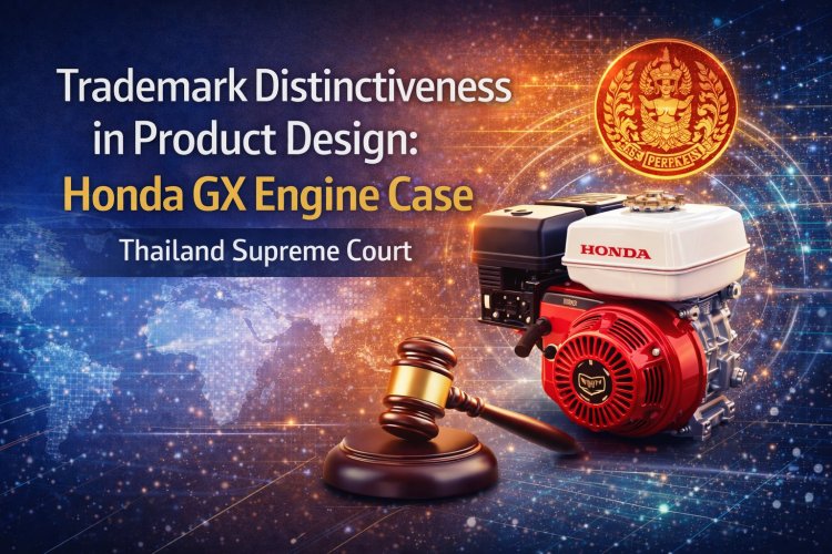 Trademark Distinctiveness in Product Design: Honda GX Engine Case (Thailand Supreme Court)