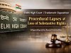Delhi High Court on Trademark Opposition: Procedural Lapses Cannot Defeat Substantive Rights