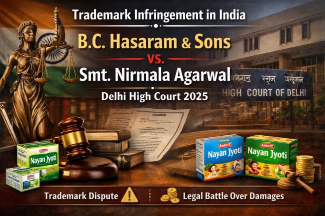Trademark Infringement in India: B.C. Hasaram & Sons v. Smt. Nirmala Agarwal | Delhi High Court 2025