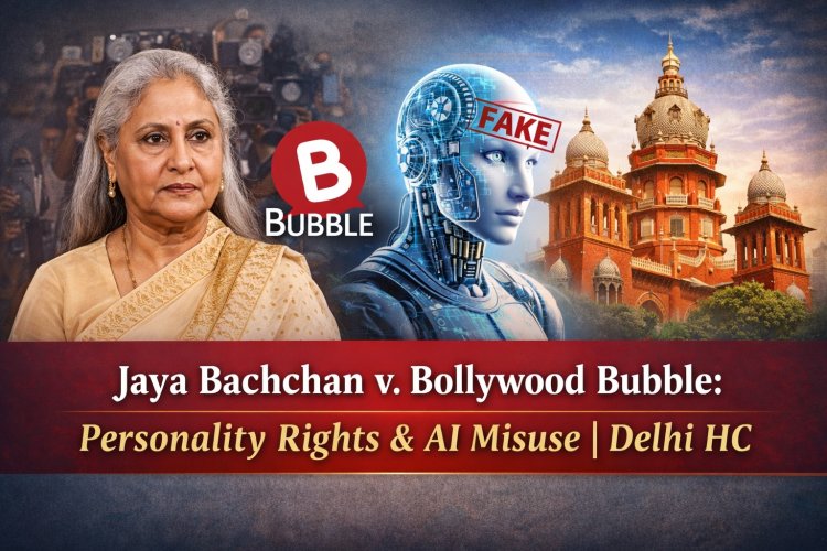 Jaya Bachchan v. Bollywood Bubble: Personality Rights & AI Misuse | Delhi HC