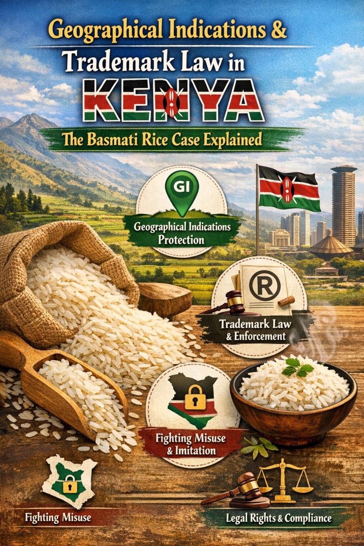 Geographical Indications & Trademark Law in Kenya: The Basmati Rice Case Explained