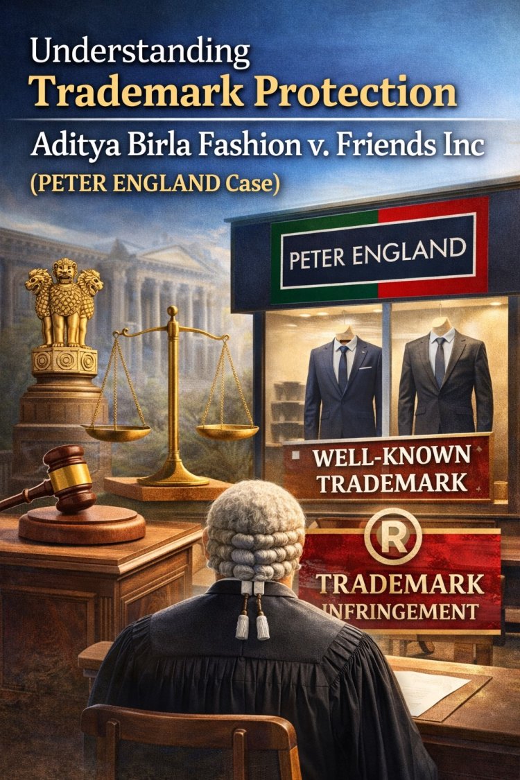 Understanding Trademark Protection: Aditya Birla Fashion v. Friends Inc (PETER ENGLAND Case)