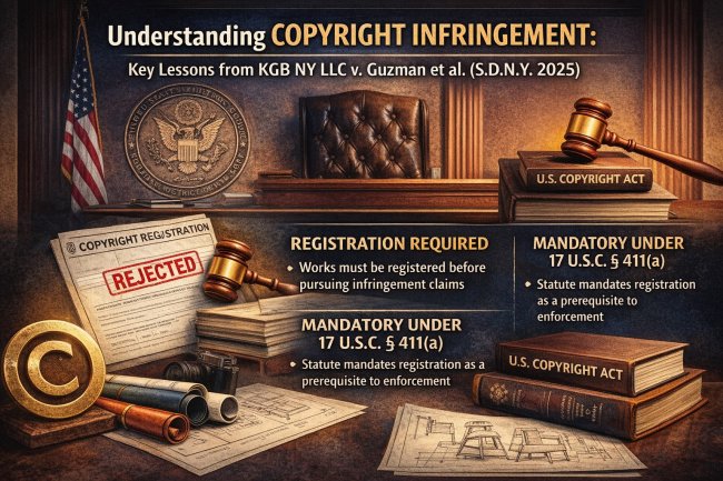 Understanding Copyright Infringement: Key Lessons from KGB NY LLC v. Guzman et al. (S.D.N.Y. 2025)