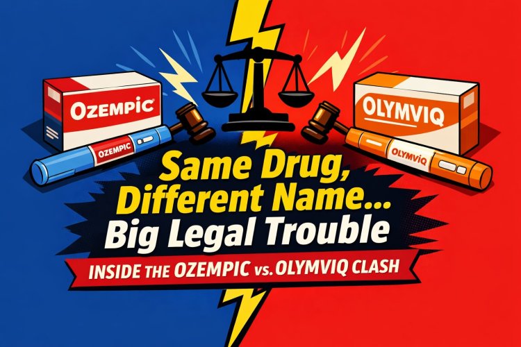 Same Drug, Different Name… Big Legal Trouble: Inside the Ozempic vs. Olymviq Clash