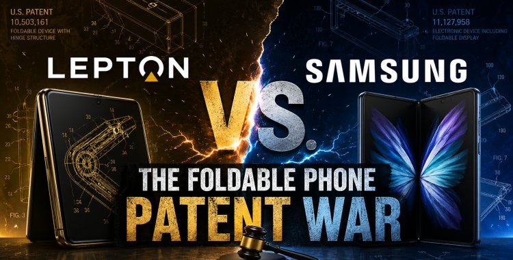 Lepton vs. Samsung: The Foldable Phone Patent War