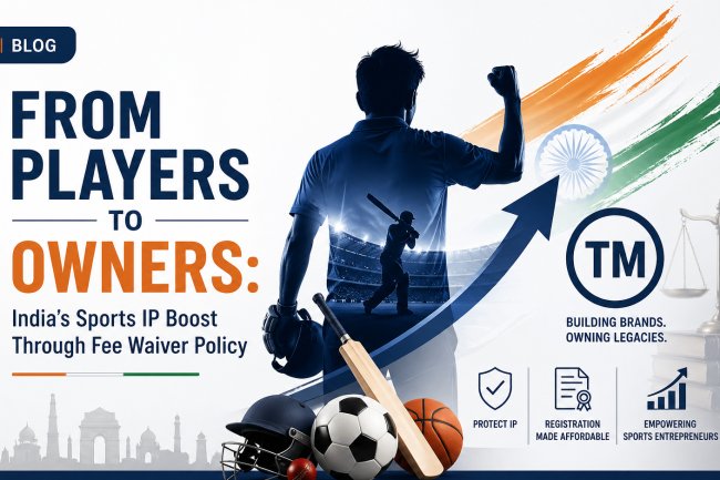 From Players to Owners: India’s Sports IP Boost Through Fee Waiver Policy