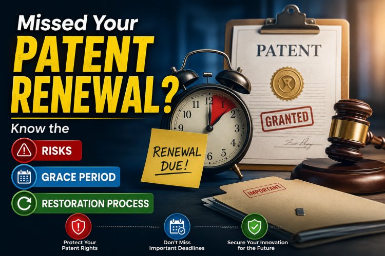 Missed Your Patent Renewal? Know the Risks, Grace Period & Restoration Process
