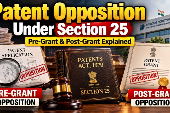 Patent Opposition Under Section 25 | Pre-Grant & Post-Grant Explained