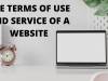 WHETHER THE TERMS OF USE AND SERVICE OF A WEBSITE ARE ENFORCEABLE AS A CONTRACT?