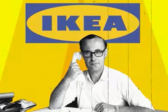 Ikea founder Ingvar Kamprad success story in Hindi