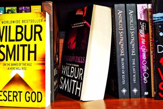 THE AUTHOR WHOSE BOOK WAS AT THE BOTTOM