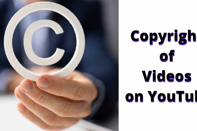 Copyright of Videos on You Tube