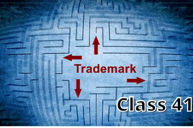 TRADEMARK CLASS FOURTY-ONE