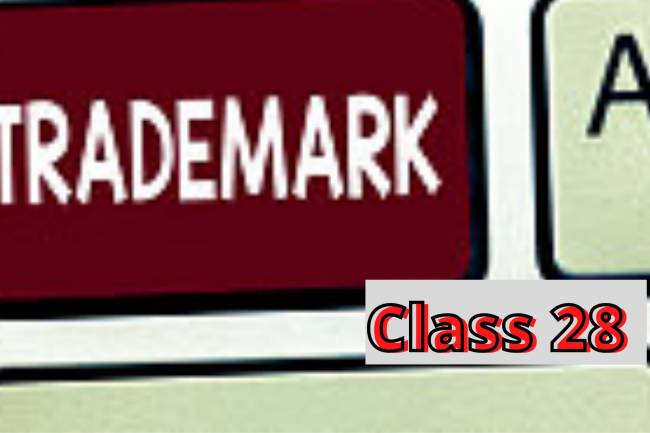 TRADEMARK CLASS TWENTY-EIGHT
