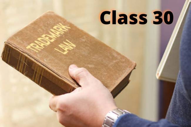TRADEMARK CLASS THIRTY