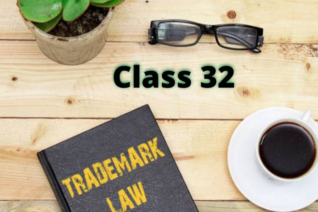 TRADEMARK CLASS THIRTY-TWO 