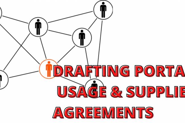  Drafting of a Portal Usage and Supplier Agreement