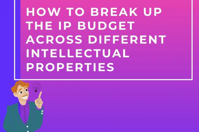 HOW TO BREAK UP THE IP BUDGET ACROSS DIFFERENT INTELLECTUAL PROPERTIES
