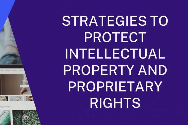STRATEGIES TO PROTECT INTELLECTUAL PROPERTY AND PROPRIETARY RIGHTS