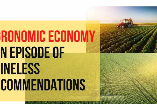 Agronomic Economy: An episode of Spineless Recommendations