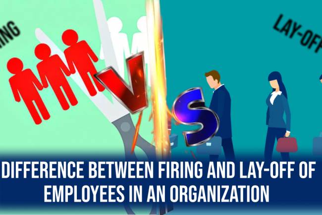 Difference between firing and Lay-off of Employees in an organization