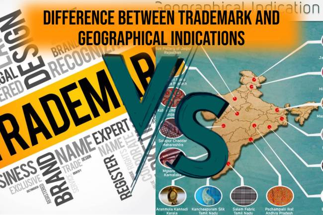 Difference between Trademark and Geographical Indications