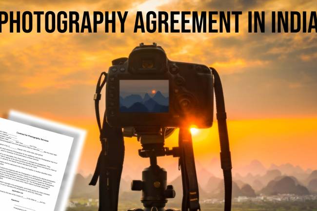 Photography Agreement in India